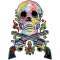 skulls n revolvers